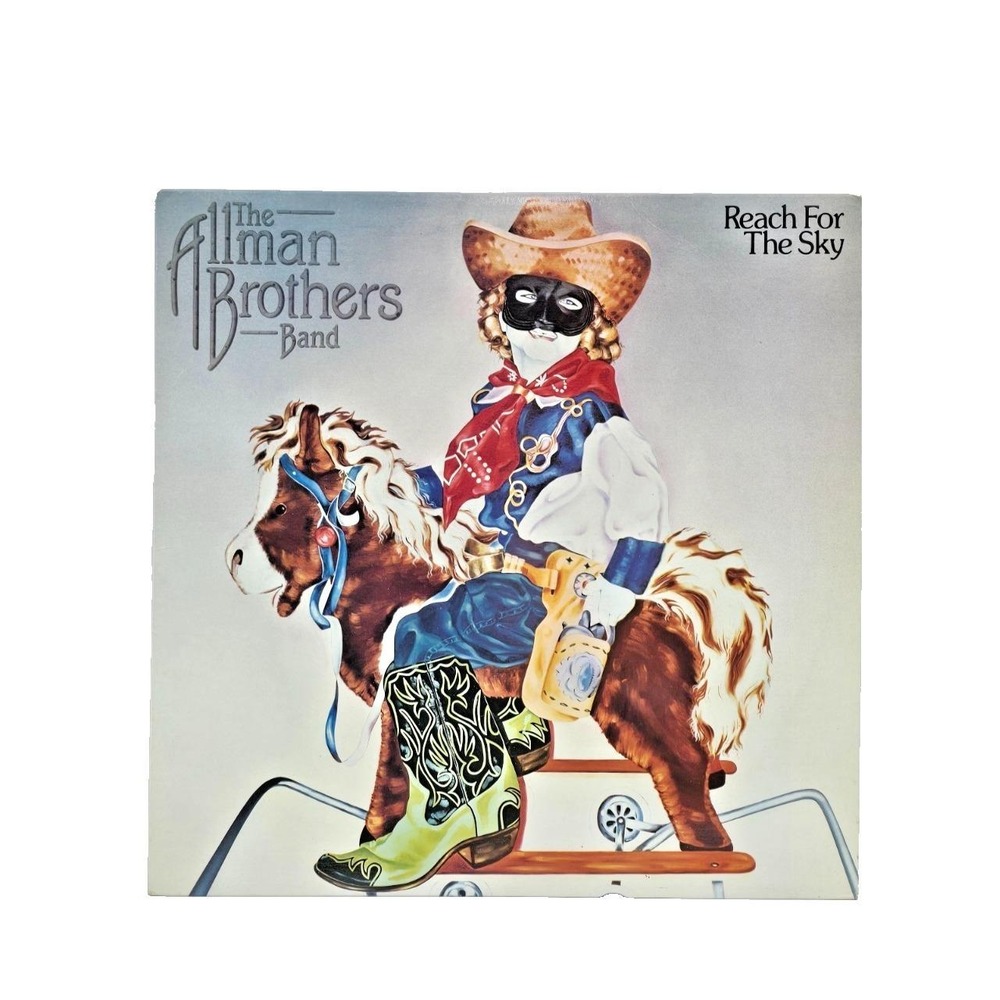 The Allman Brothers Band Reach For The Sky Vinyl LP 1980 Arista AL-9535 VG+